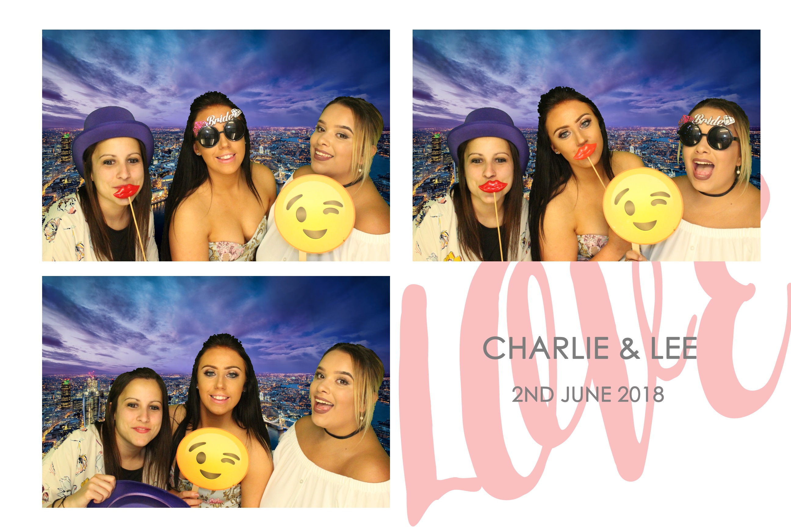 Charlie & Lee | View more photos from the event at images.mobile-photo-booth.com/u/MobilePhotoBoothUK/Charlie-Lee